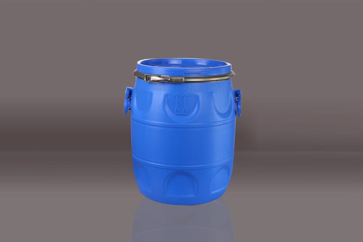 5L full open top container for industrial storage and transport